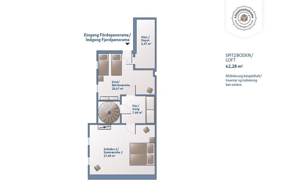 Ferienwohnung Foerdepanorama In Flensburg, Sonwik Kültér fotó